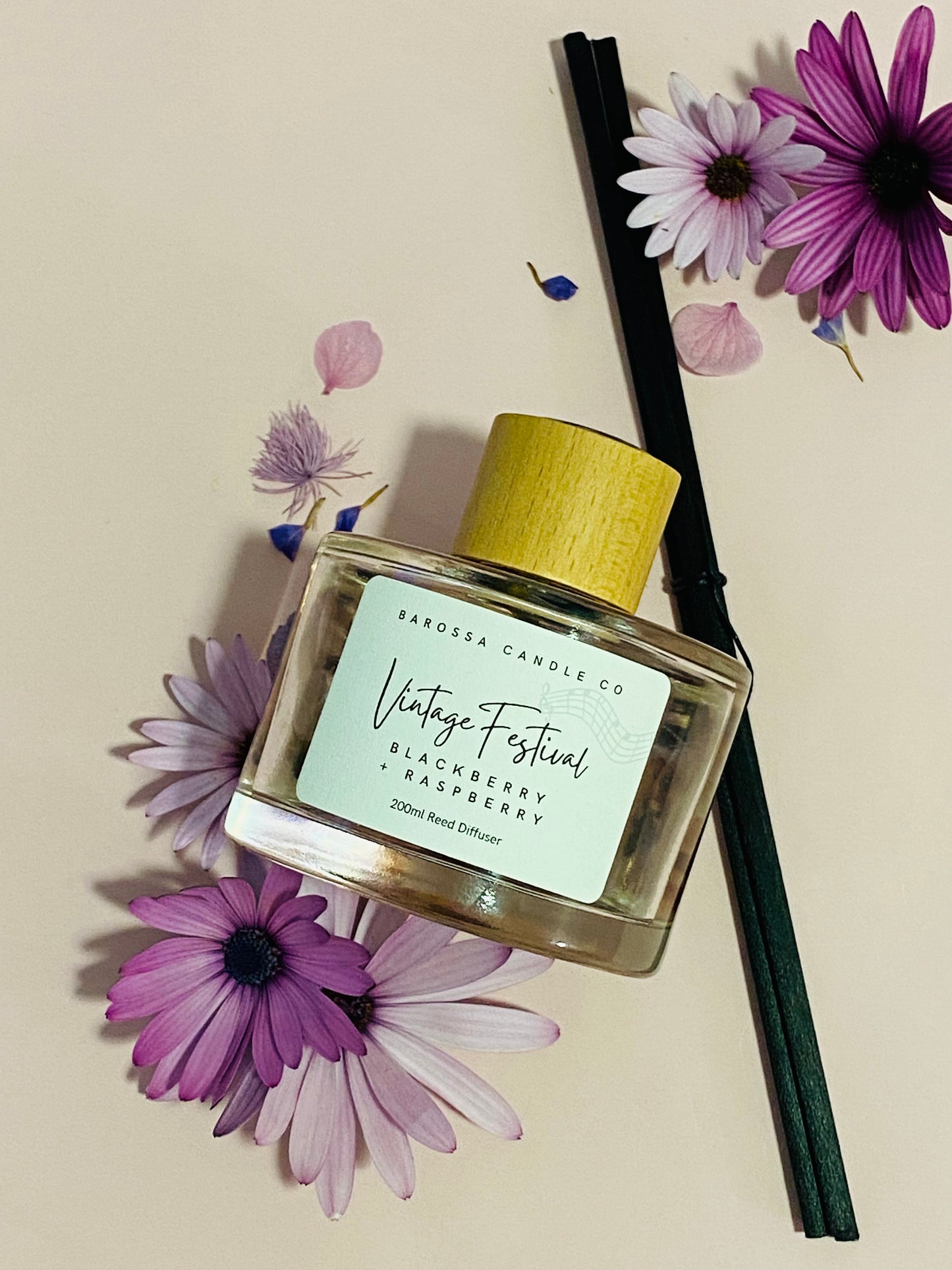 Vintage Festival: Blackberry + Raspberry Reed Diffuser