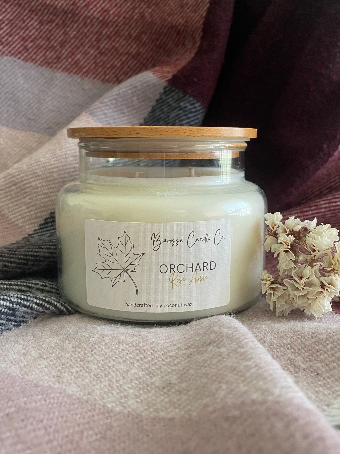 Orchard - Rose Apple Soy Coconut Candle