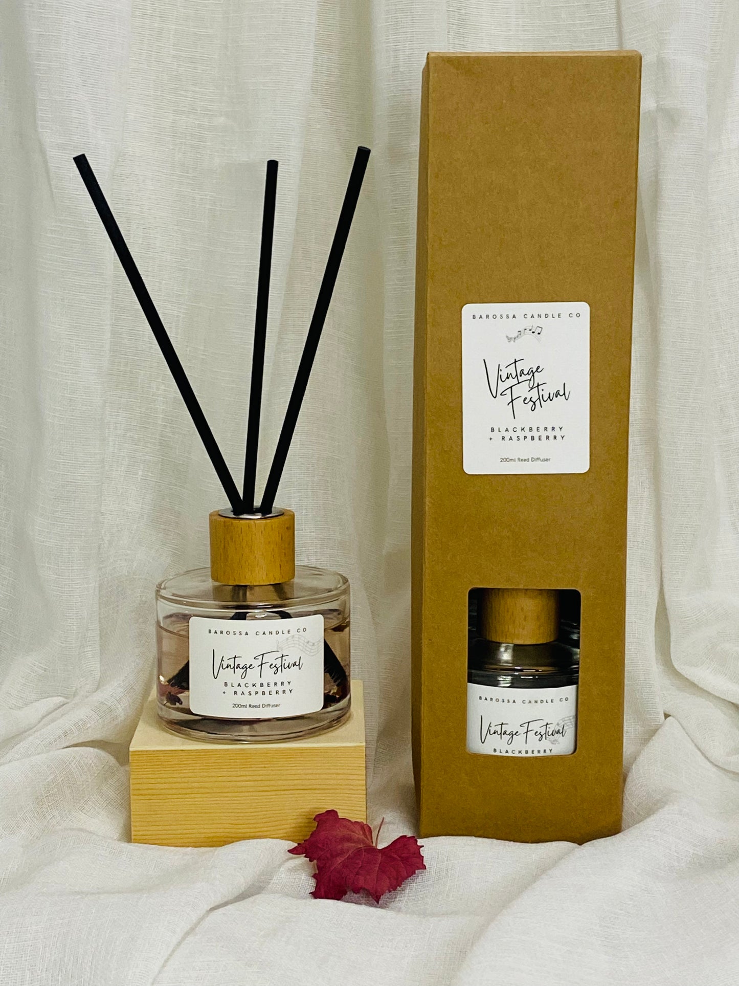 Vintage Festival: Blackberry + Raspberry Reed Diffuser