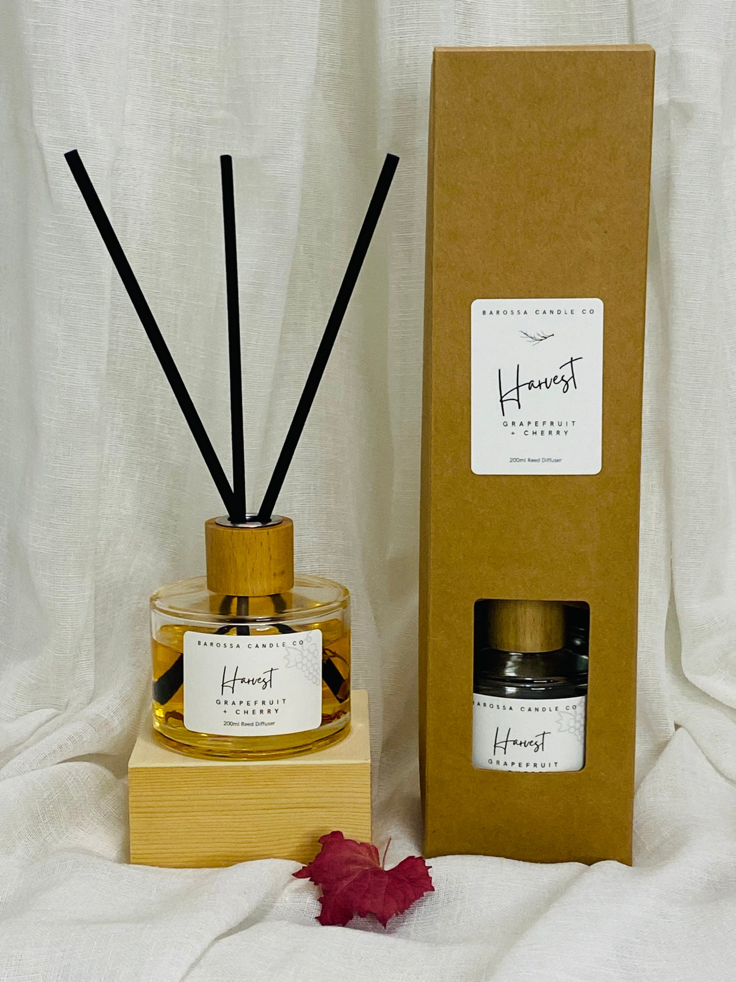 Harvest: Grapefruit + Cherry Reed Diffuser