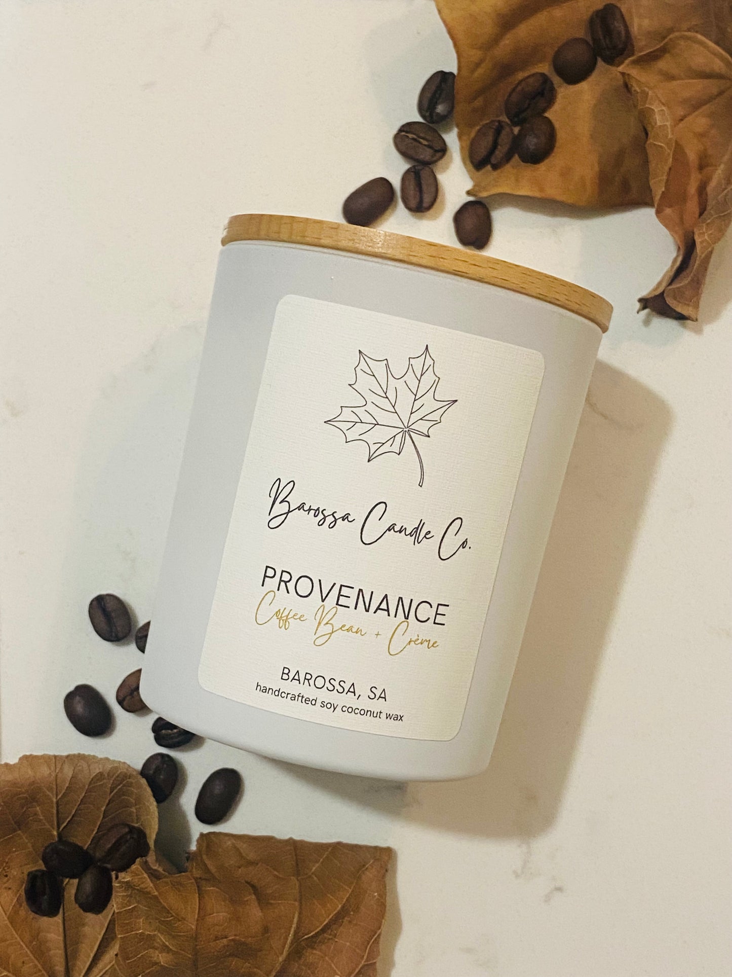 Provenance: Coffee Bean + Crème Coconut Soy Candle