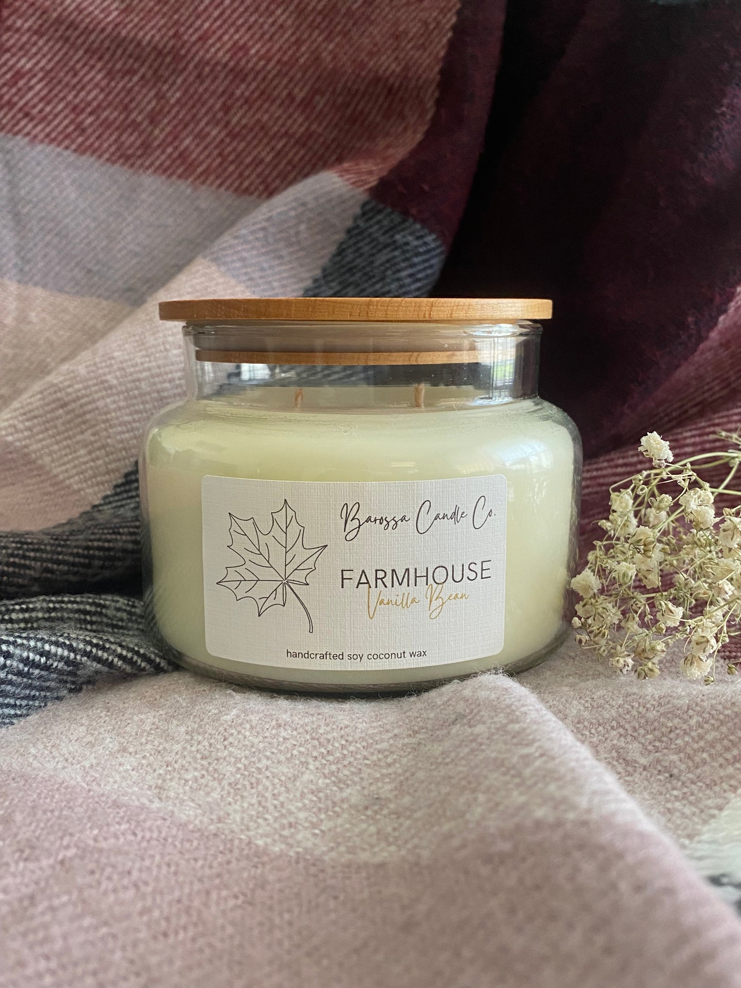 Farmhouse - Vanilla Bean Soy Coconut Candle