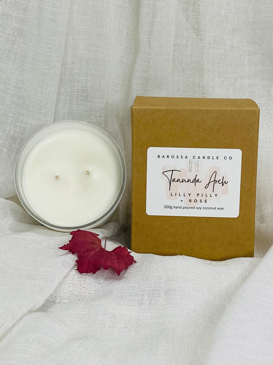 Tanunda Arch: Lilly Pilly + Rose Coconut Soy Candle