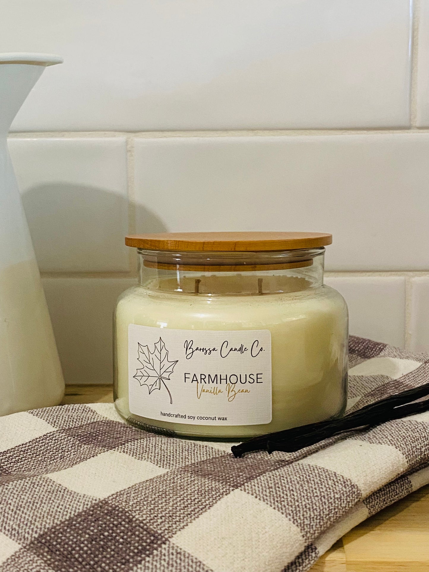 Farmhouse - Vanilla Bean Soy Coconut Candle